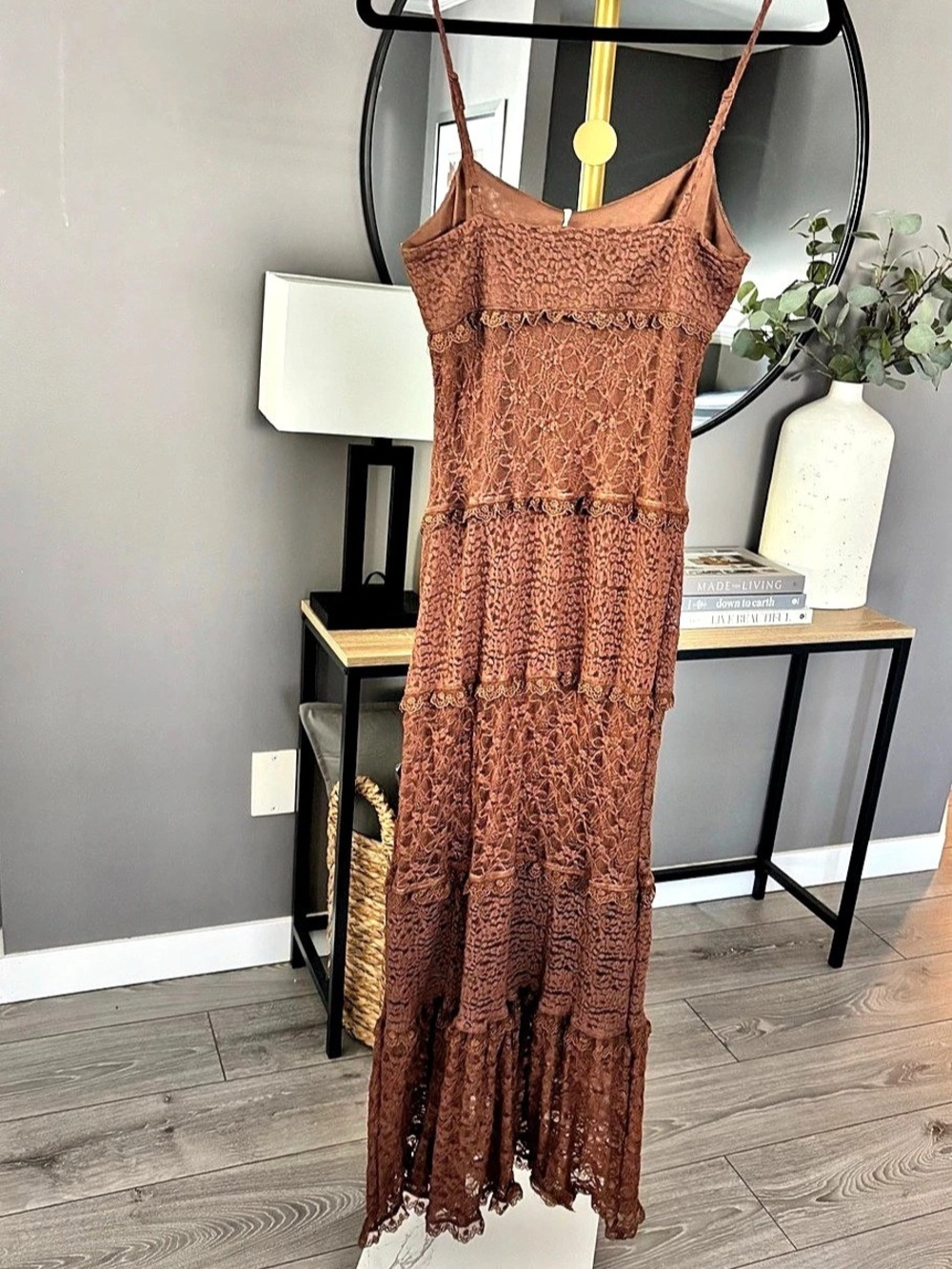 Vianovo Italy Lace Maxi Dress - Picture 4 of 6